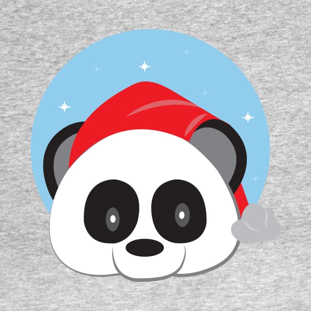 Panda Marry Christmas by dddesign